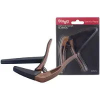 Stagg Gitaar Capo Klassiek Akoestisch SCPX-FL DKWOOD