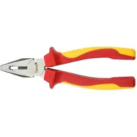 Tvardy Elektrische combinatietang - 1000V isolatie - 180 mm - CrV staal