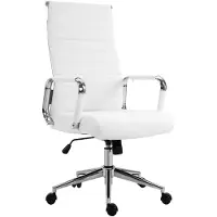 SVITA OFFICE COMFORT bureaustoel draaistoel kunstleer wit