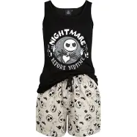 The Nightmare Before Christmas - Disney Pyjama - Bedtime - S tot XXL - voor Vrouwen - meerkleurig - Maat M