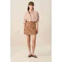 Sissy-Boy Bruine corduroy rok | Maat: L