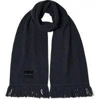 Falke Basic Label Big sneldrogend warm wol wintersjaal unisex grijs - maat ONESIZE