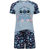 Lilo & Stitch - Disney Pyjama - Weird But Cute - S tot XXL - voor Vrouwen - blauw - Maat XXL