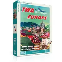 New York Puzzle Company Puzzel Fly to Europe - 500 stukjes