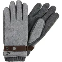 Camel active Brei handschoenen met fleece voering - Maat menswear-XXL - Donkergrijs