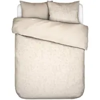 Essenza Dekbedovertrek Maribel Oatmeal Katoen-240 x 200 / 220 cm | Lits-Jumeaux
