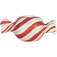 Clayre & Eef Kandelaar 14x7x6 cm Rood Kunststof