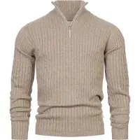Kronstadt Trui 'Cable' beige