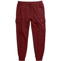 Men Plus Cargobroek bordeaux
