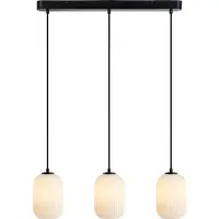 Markslöjd Hanglampe , Cava, dimbare, Zwart, Woonkamer, Metaal, Modern