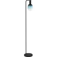 Eglo Zwarte vloerlamp Cranley 1 1x E27