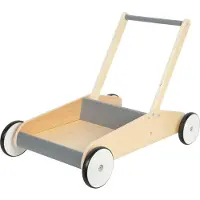 Small Foot - Houten Loopwagen Grijs