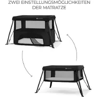 Kinderkraft Wieg Cami Opvouwbaar Black