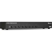 Power Dynamics SSW8 speaker selector voor 8 luidsprekers - 100W per