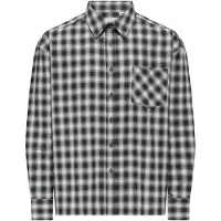 Only & Sons Overhemd 'ONSELLIOT' grijs / zwart / wit