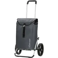 Andersen Shopper Shopper 'Ortlieb 2.0' grijs / zwart