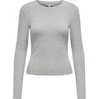 ONLY Shirt 'ONLRiley' lichtgrijs