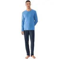 Mey Pyjama lang blauw / navy