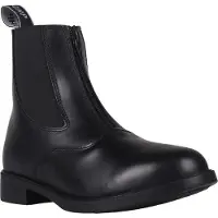 QHP Jodhpurs Manilla - Paardrijlaarzen - Leer - Zwart - Maat 45