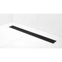 Easy drain Douchegoot Easydrain PureFlow Dryphon 120 cm Mat Zwart