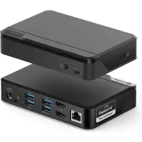 Alogic Universal Twin HD - docking station - 2 x HDMI