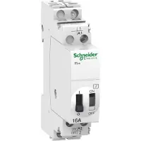 Schneider Electric Télérupteur à commande centralisée - 16A - 1NO - 230...240VCA- 50-60Hz - Acti9 - iTLc