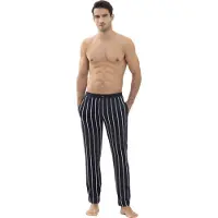 Mey Pyjamabroek nachtblauw / wit