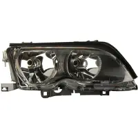 VAN WEZEL KOPLAMP RECHTS ZWART vanaf 9/'01 inclusief stelmotor 0649964 Van Wezel voor o.a. BMW