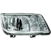 VAN WEZEL KOPLAMP RECHTS MET KNIPPERLICHT met MISTLICHTGAT H4+H3 5892964 Van Wezel voor o.a. VOLKSWAGEN