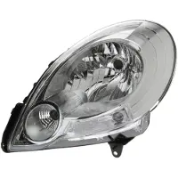 VAN WEZEL KOPLAMP LINKS MET KNIPPERLICHT H4 inclusief STELMOTOR 4312961 Van Wezel voor o.a. RENAULT