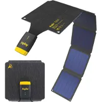 Aqiila AQSCP21SUN000 Sunbird P21 Solarladegerät schwarz, 21 W