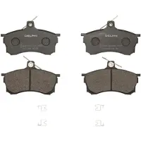 Delphi Remblokset LP992, voor