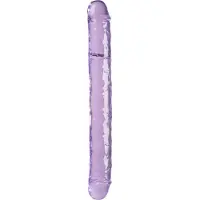 Realrock Realistische Dubbele Dildo van 34 cm - Paars