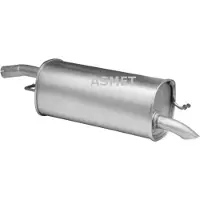 ASMET Geluiddemper achter 07.180