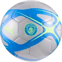 Puma Manchester City Culture Voetbal Maat 5 Grijs Blauw Lichtgroen