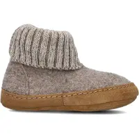 Bergstein Meisjes Pantoffels Cozy Lux - Beige - Maat 23