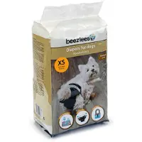 Beeztees Hondenluier XS - Loopsheidbroekje Hond - Zwart - 22ST