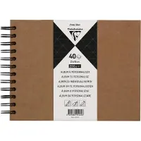 Clairefontaine Fotoalbum Kraft 21x16cm