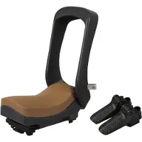 Urban iKi Junior fietszitje - MIK HD - Bincho Black/ Kurumi Brown