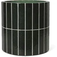 Ferm Living Bloempot Pillar Dark Green