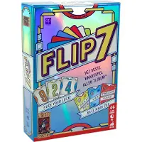 999 Games - Flip 7 - Nederlandse versie! - Zenuwslopend Kaartspel - Snel en Makkelijk te Leren - Het ideale kaartspel voor kleine en grote groepen - Partyspel - Compact Familiespel