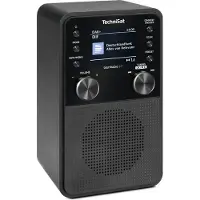 Technisat DIGITRADIO 317 Radio DAB+, FM FM, DAB+, Bluetooth, AUX Wekfunctie Zwart