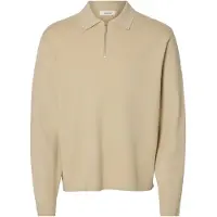 Selected Trui 'SLHTeller' sand