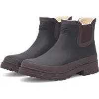 Woden Regenlaarzen 'Liv Waterproof' chocoladebruin / donkerbruin