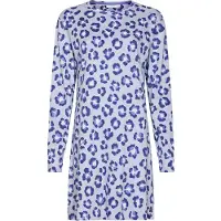Rebelle Warm katoenen nachthemd panterprint | Maat 48