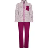 Rebelle Duurzaam warm huispak magenta | Maat 44