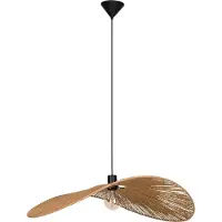 Eglo Hanglamp Siruela, dimbaar, bruin / roest, Woon-/ Eetkamer, Papier, hanglamp