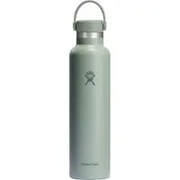 Hydroflask - Standard Mouth with Standard Flex Cap - Isoleerfles 710 ml, grijs