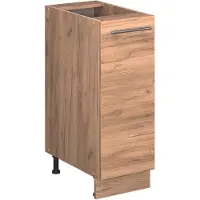Vicco Fame-Line Apotheekkast – 30 cm, WB Marmer Krachtige eik goud