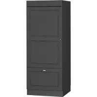 Vicco Fame-Line Magnetronkast – 60 cm Anthrazit-Gold Landhaus